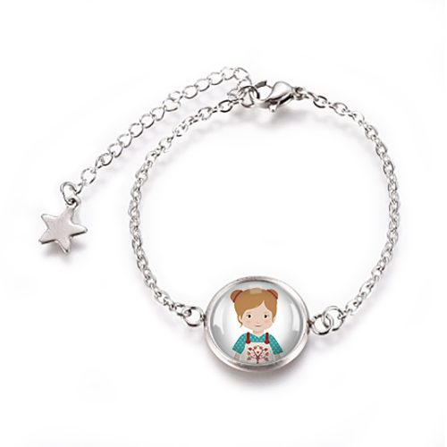 Borkás gyerek karkötő